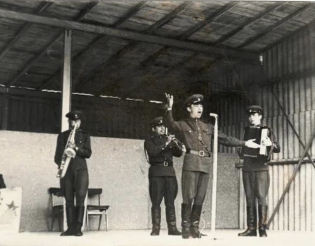 1968 год, Куйбышевскй гарнизон, выступление в армии